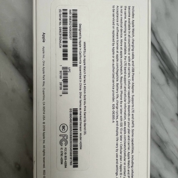 Apple watch series 4 40mm gps and cellular - Picture 2 of 9